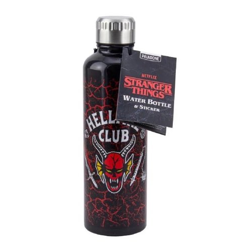 Paladone Stranger Things: Hellfire Club Metal Water Bottle Paladone Stranger Things: Hellfire Club Metal Water Bottle