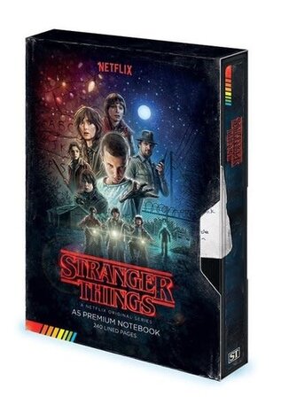 Hole In The Wall Stranger Things - VHS Premium A5 Notebook Hole In The Wall Stranger Things - VHS Premium A5 Notebook