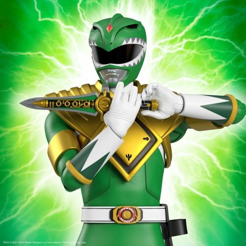 Super7 Mighty Morphin' Power Rangers: Ultimates Wave 1 - Green Ranger 7 inch Action Figure Super7 Mighty Morphin' Power Rangers: Ultimates Wave 1 - Green Ranger 7 inch Action Figure