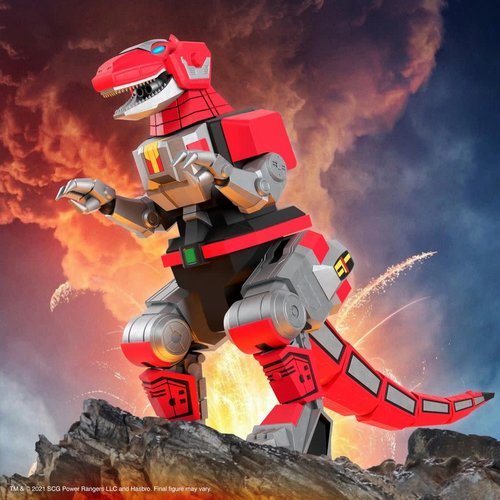 Super7 Mighty Morphin' Power Rangers: Ultimates Wave 1 - Tyrannosaurus Rex Dinozord 11 inch Action Figure Super7 Mighty Morphin' Power Rangers: Ultimates Wave 1 - Tyrannosaurus Rex Dinozord 11 inch Action Figure