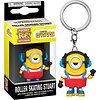 FUNKO Pocket Pop! Keychain: Minions - Roller Skating Stuart FUNKO Pocket Pop! Keychain: Minions - Roller Skating Stuart