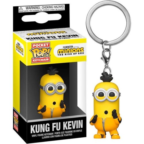 FUNKO Pocket Pop! Keychain: Minions - Kung Fu Kevin FUNKO Pocket Pop! Keychain: Minions - Kung Fu Kevin