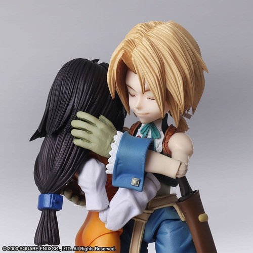 Square-Enix Final Fantasy IX: Bring Arts - Zidane Tribal and Garnet Til Alexandros 5 inch Action Figure Set Square-Enix Final Fantasy IX: Bring Arts - Zidane Tribal and Garnet Til Alexandros 5 inch Action Figure Set