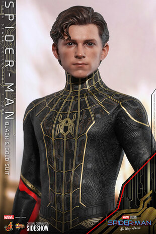 Marvel: Spider-Man No Way Home - Spider-Man Black and Gold Suit 1:6 Scale Figure Marvel: Spider-Man No Way Home - Spider-Man Black and Gold Suit 1:6 Scale Figure
