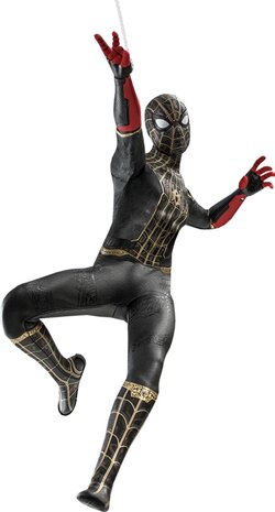 Marvel: Spider-Man No Way Home - Spider-Man Black and Gold Suit 1:6 Scale Figure Marvel: Spider-Man No Way Home - Spider-Man Black and Gold Suit 1:6 Scale Figure
