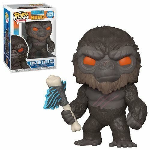 FUNKO Pop! Movies: Godzilla vs Kong - Kong with Battle Axe FUNKO Pop! Movies: Godzilla vs Kong - Kong with Battle Axe