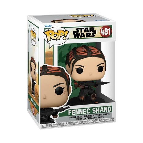 Funko Pop! Star Wars: The Book of Boba Fett - Fennec Shand Funko Pop! Star Wars: The Book of Boba Fett - Fennec Shand