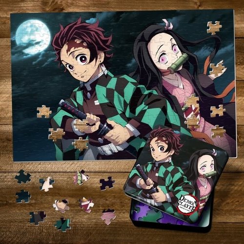 Paladone Demon Slayer Kimetsu no Yaiba: Tanjiro and Nezuko 250 Piece Puzzle Paladone Demon Slayer Kimetsu no Yaiba: Tanjiro and Nezuko 250 Piece Puzzle