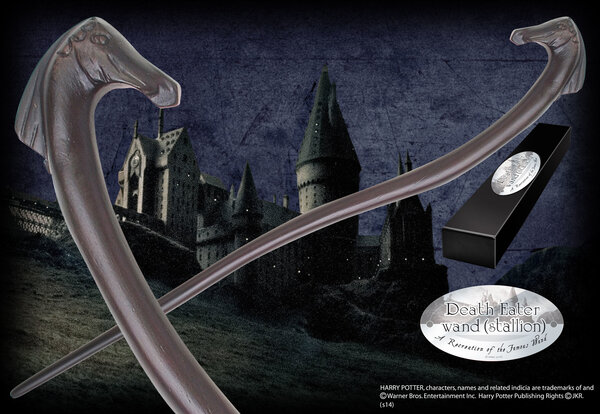 The Noble Collection Harry Potter - Death Eater's Wand ( stallion ) Character-Edition) The Noble Collection Harry Potter - Death Eater's Wand ( stallion ) Character-Edition)