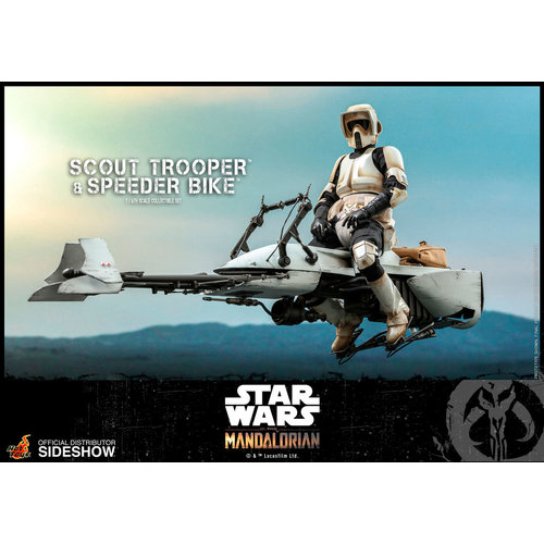 Hot toys Star Wars: The Mandalorian - Scout Trooper and Speeder Bike Hot toys Star Wars: The Mandalorian - Scout Trooper and Speeder Bike