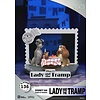 Beast Kingdom Disney: 100th Anniversary - Lady and the Tramp PVC Diorama Statue Beast Kingdom Disney: 100th Anniversary - Lady and the Tramp PVC Diorama Statue