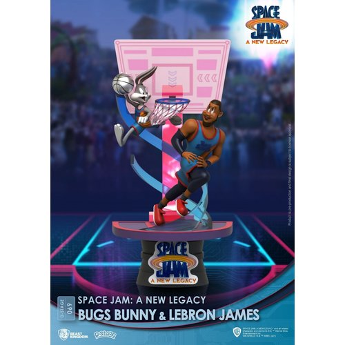 Beast Kingdom Space Jam 2: Bugs Bunny and LeBron James PVC Diorama Beast Kingdom Space Jam 2: Bugs Bunny and LeBron James PVC Diorama