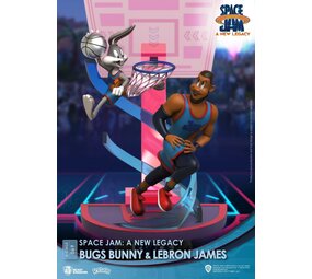 Beast Kingdom Space Jam 2: Bugs Bunny and LeBron James PVC Diorama Closed Box Beast Kingdom Space Jam 2: Bugs Bunny and LeBron James PVC Diorama Closed Box