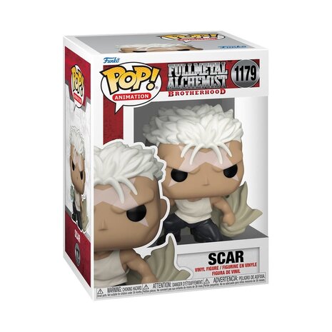 Funko Pop! Anime: Fullmetal Alchemist Brotherhood - Scar Funko Pop! Anime: Fullmetal Alchemist Brotherhood - Scar