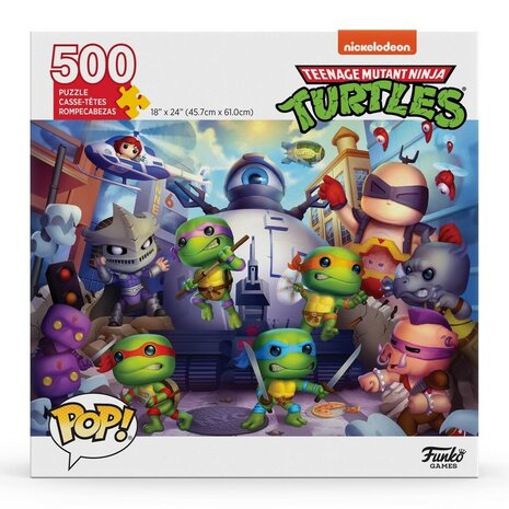 Funko Pop! Puzzles: TMNT 500 Piece Puzzle Funko Pop! Puzzles: TMNT 500 Piece Puzzle