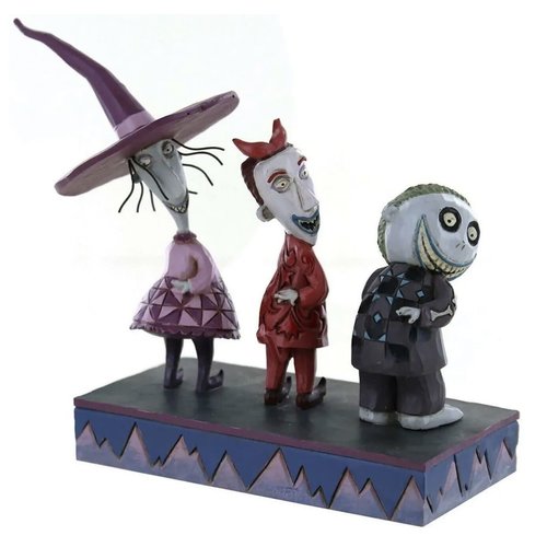 enesco Nightmare Before Christmas: Lock, Shock and Barrel Figure enesco Nightmare Before Christmas: Lock, Shock and Barrel Figure