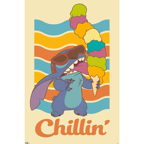disney Disney: Lilo & Stitch - Chillin Poster disney Disney: Lilo & Stitch - Chillin Poster