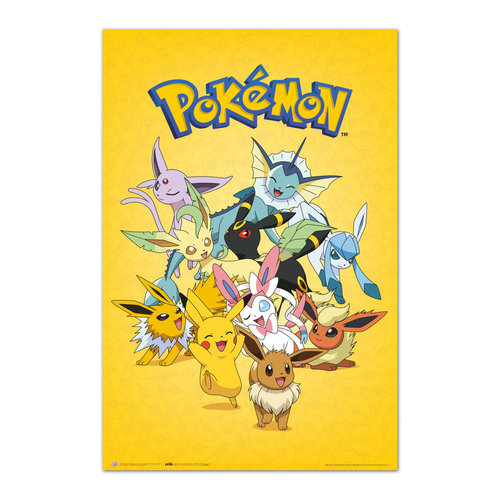 Pokemon Pokémon: Eevee Evolutions Poster Pokemon Pokémon: Eevee Evolutions Poster