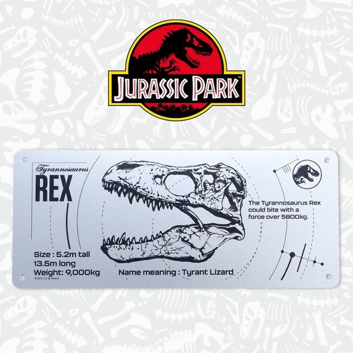 Jurassic Park: Schematic Plate Jurassic Park: Schematic Plate