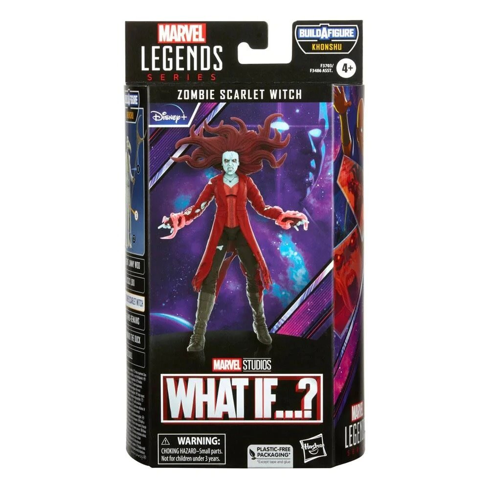 Hasbro Marvel Legends Series: What if...? - Zombie Scarlet Witch Action Figure Hasbro Marvel Legends Series: What if...? - Zombie Scarlet Witch Action Figure