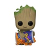 FUNKO Pop! Marvel: I Am Groot - Groot with Cheese Puffs FUNKO Pop! Marvel: I Am Groot - Groot with Cheese Puffs
