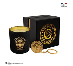 Cinereplicas Harry Potter: Gringotts Scented Candle With Keychain Cinereplicas Harry Potter: Gringotts Scented Candle With Keychain