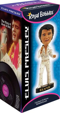 Elvis: Eagle Suit - Aloha from Hawaii Bobblehead Elvis: Eagle Suit - Aloha from Hawaii Bobblehead