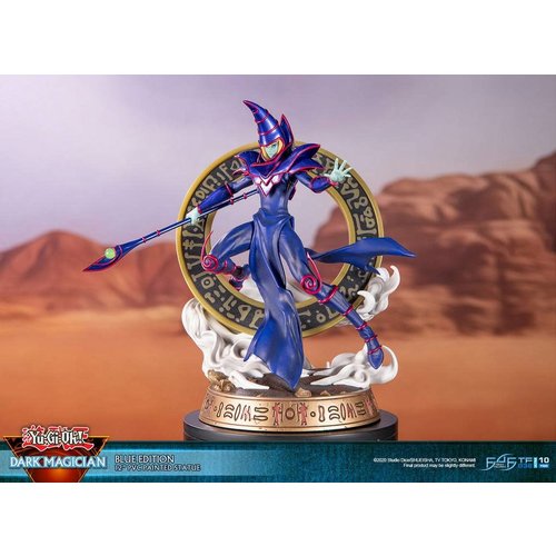 First 4 Figures Yu-Gi-Oh: Dark Magician Blue Variant PVC Statue First 4 Figures Yu-Gi-Oh: Dark Magician Blue Variant PVC Statue