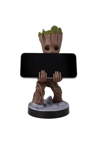 Exquisite Gaming Marvel: Guardians of the Galaxy - Toddler Groot Cable Guy Phone and Controller Stand Exquisite Gaming Marvel: Guardians of the Galaxy - Toddler Groot Cable Guy Phone and Controller Stand