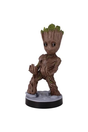 Exquisite Gaming Marvel: Guardians of the Galaxy - Toddler Groot Cable Guy Phone and Controller Stand Exquisite Gaming Marvel: Guardians of the Galaxy - Toddler Groot Cable Guy Phone and Controller Stand