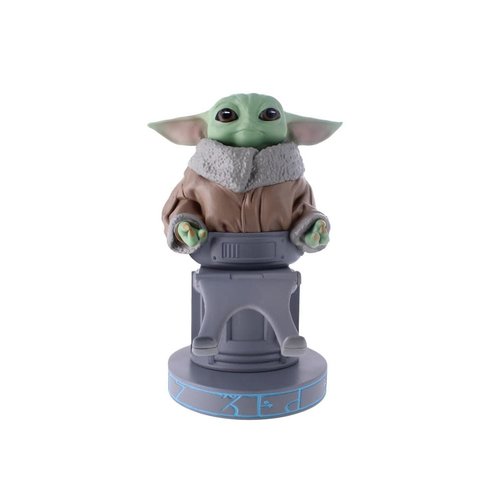 Exquisite Gaming Star Wars: The Mandalorian - Grogu Seeing Stone Cable Guy Phone and Controller Stand Exquisite Gaming Star Wars: The Mandalorian - Grogu Seeing Stone Cable Guy Phone and Controller Stand