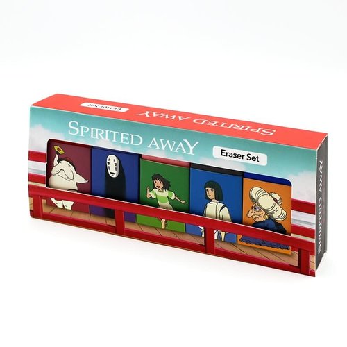 Chronicle Books Spirited Away Eraser Set - Spirited Away Chronicle Books Spirited Away Eraser Set - Spirited Away
