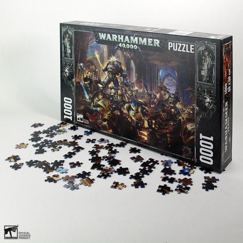 Semic Distribution Warhammer: Puzzle Gulliman vs. Black Legion (1000 Teile) Semic Distribution Warhammer: Puzzle Gulliman vs. Black Legion (1000 Teile)