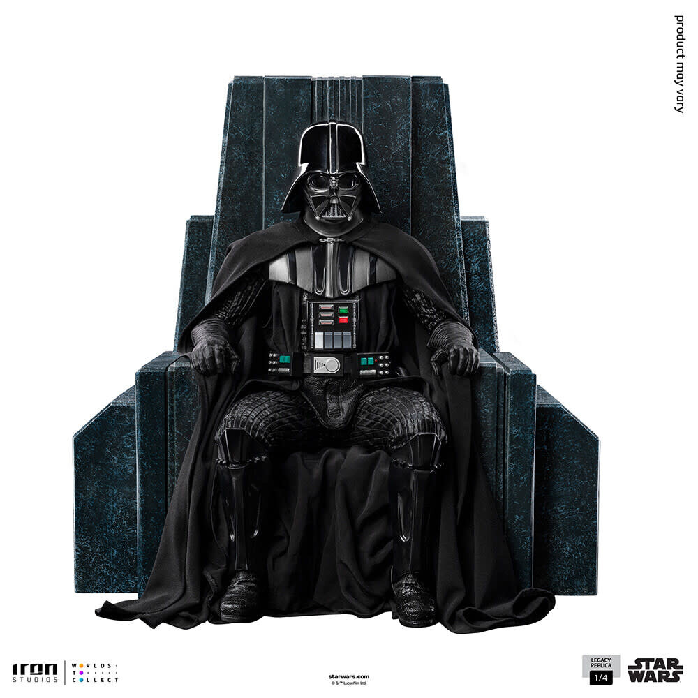 Iron Studios Star Wars: Obi-Wan Kenobi - Darth Vader on Throne Legacy Replica 1:4 Scale Statue Iron Studios Star Wars: Obi-Wan Kenobi - Darth Vader on Throne Legacy Replica 1:4 Scale Statue