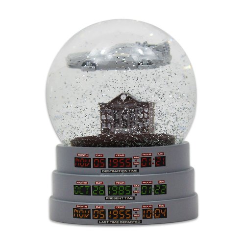 Half Moon Bay Back to the Future: DeLorean Snow Globe Half Moon Bay Back to the Future: DeLorean Snow Globe