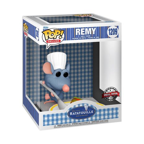 Funko Pop! Deluxe: Ratatouille - Remy with Ratatouille Funko Pop! Deluxe: Ratatouille - Remy with Ratatouille