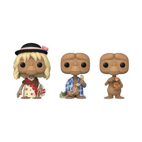Funko Pop! Movies: E.T. 40th Anniversary - E.T. 3-Pack Funko Pop! Movies: E.T. 40th Anniversary - E.T. 3-Pack