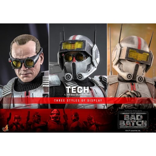 Hot toys Star Wars: The Bad Batch - Tech 1:6 Scale Figure Hot toys Star Wars: The Bad Batch - Tech 1:6 Scale Figure