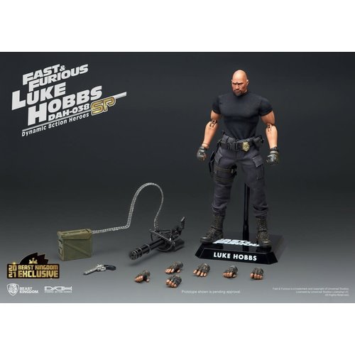 Beast Kingdom The Fast and the Furious: Luke Hobbs 1:9 Scale Figure Beast Kingdom The Fast and the Furious: Luke Hobbs 1:9 Scale Figure