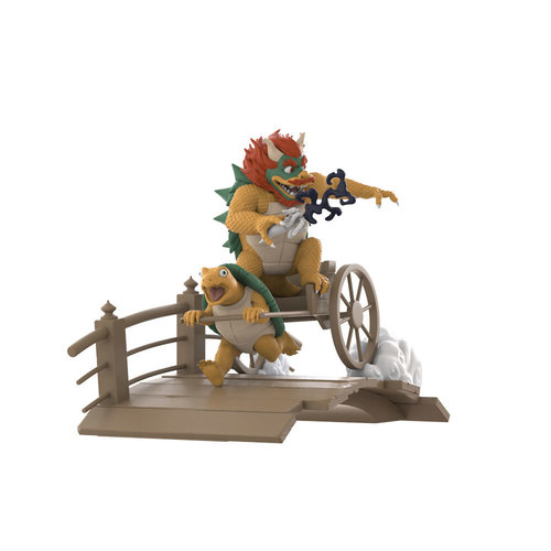 Mighty Jaxx Ukiyo-E Rickshaw Kart: Turtle Daimao by Jed Henry Designer Statue Mighty Jaxx Ukiyo-E Rickshaw Kart: Turtle Daimao by Jed Henry Designer Statue