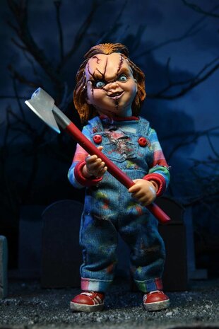 NECA Bride of Chucky: Chucky and Tiffany 8 inch Clothed Action Figure 2-Pack NECA Bride of Chucky: Chucky and Tiffany 8 inch Clothed Action Figure 2-Pack