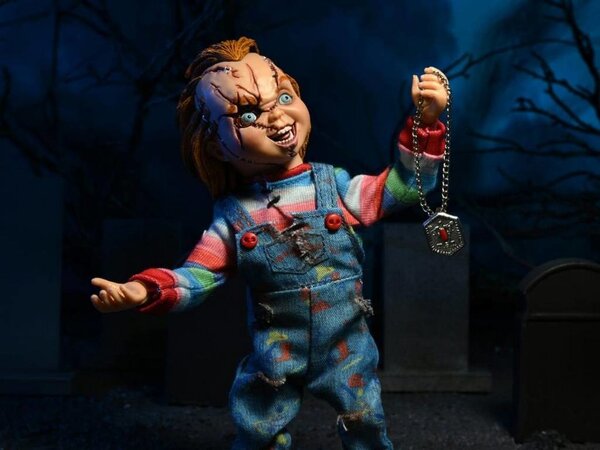 NECA Bride of Chucky: Chucky and Tiffany 8 inch Clothed Action Figure 2-Pack NECA Bride of Chucky: Chucky and Tiffany 8 inch Clothed Action Figure 2-Pack