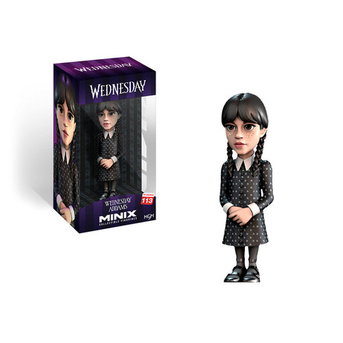 Minix Wednesday: 5-Zoll-PVC-Statue von Wednesday Minix Wednesday: 5-Zoll-PVC-Statue von Wednesday