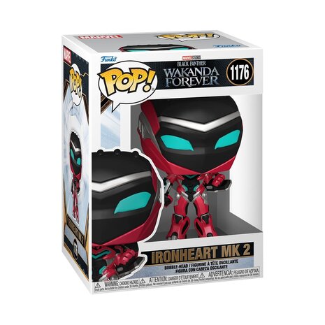 Funko Pop! Marvel: Black Panther Wakanda Forever - Iron heart MK 2 Funko Pop! Marvel: Black Panther Wakanda Forever - Iron heart MK 2