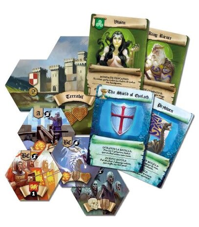 SD Games Hexcalibur board game (English and Spanish ) SD Games Hexcalibur board game (English and Spanish )