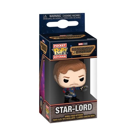 Funko Pocket Pop! Keychain: Guardians of the Galaxy Vol. 3 - Star Lord Funko Pocket Pop! Keychain: Guardians of the Galaxy Vol. 3 - Star Lord
