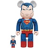 Medicom Toy DC Comics: Bearbrick - Superman Hush 100% and 400% Figure Set Medicom Toy DC Comics: Bearbrick - Superman Hush 100% and 400% Figure Set