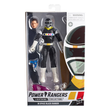 Hasbro Power Rangers: Lightning Collection Action Figure 15 cm 2021 Wave 3: In Space Black Ranger Hasbro Power Rangers: Lightning Collection Action Figure 15 cm 2021 Wave 3: In Space Black Ranger