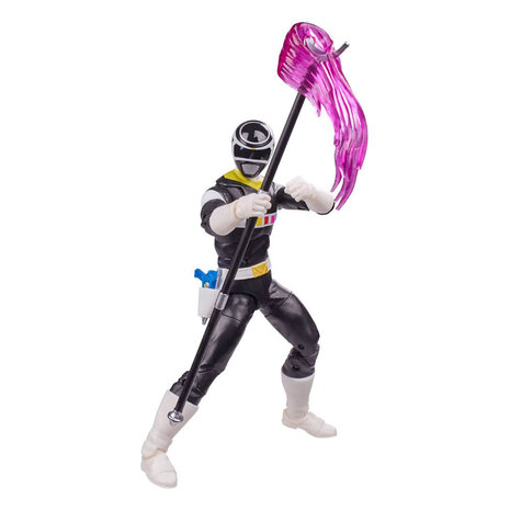 Hasbro Power Rangers: Lightning Collection Action Figure 15 cm 2021 Wave 3: In Space Black Ranger Hasbro Power Rangers: Lightning Collection Action Figure 15 cm 2021 Wave 3: In Space Black Ranger