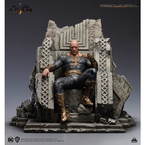 Queen Studios DC Comics: Black Adam - Black Adam on Throne 1:4 Scale Statue Queen Studios DC Comics: Black Adam - Black Adam on Throne 1:4 Scale Statue